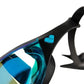 Arena Cobra Edge Swipe Mirror Racing-Aqua/Black