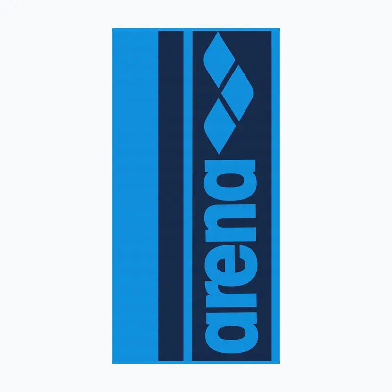 Arena Logotype Jacquard Towel Turquoise/Navy