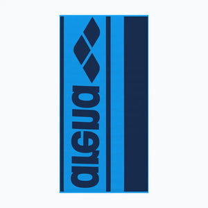 Arena Logotype Jacquard Towel Turquoise/Navy