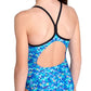 Arena Girls Pooltiles Swimsuit Lightdrop Back (6-15rokov)
