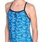 Arena Girls Pooltiles Swimsuit Lightdrop Back (6-15rokov)