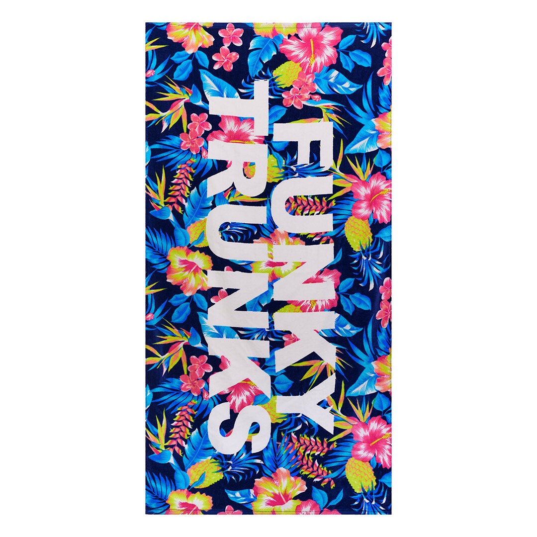 Funky Cotton Towel In Bloom