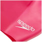 Speedo Junior Plain Moulded Silicone Cap Pink (6-14 rokov)