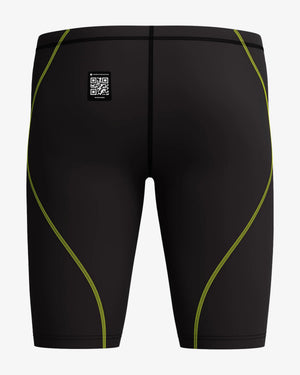 Speedo Fastskin HyperSpark Jammer Black - pánske pretekárske plavky