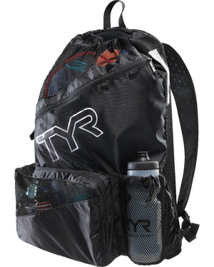 TYR ELITE TEAM 40L MESH BACKPACK BLACK