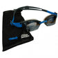 Zoggs Ultima Air Titanium Blue-Black Mirror