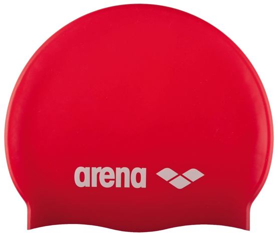Arena Classic Silicone Cap Red/White