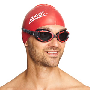 Zoggs Predator Flex Polarized Black/Red - Regular