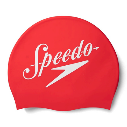 Speedo Retro Print Cap Red