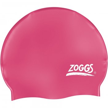 Zoggs Silicone Swimming Cap Pink